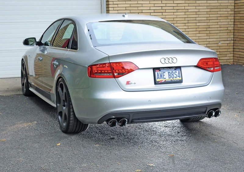 AWE Tuning Audi B8 / B8.5 S4 3.0T Touring Edition Auspuff - Chromsilber Spitzen (90mm)