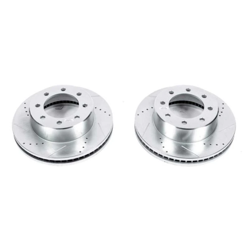 Power Stop 11-22 Ram 3500 Front Drilled & Slotted Rotor - Pair