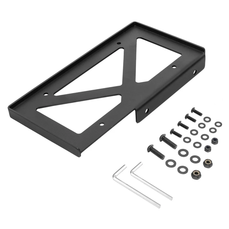 Rugged Ridge Universeller Rückfahrscheinwerfer-Halter für Kennzeichentafel