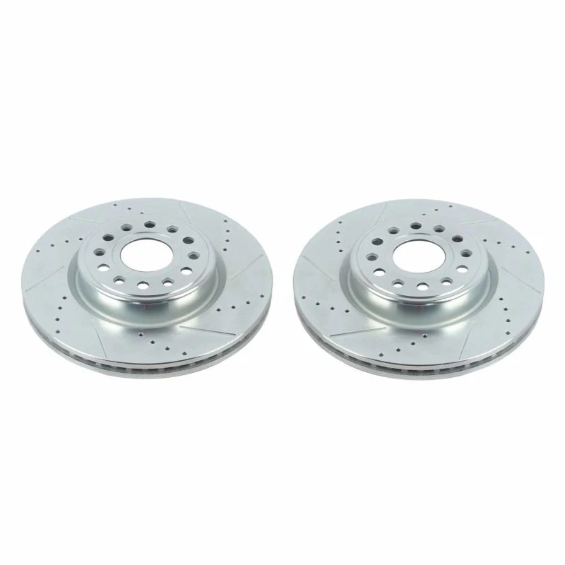 Power Stop 20-22 Ram 1500 Front Drilled & Slotted Rotor - Pair