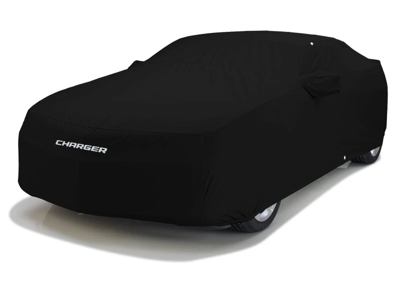 Covercraft 20-23 Dodge Charger Widebody with Spoiler Custom WeatherShield HP Car Cover w Logo