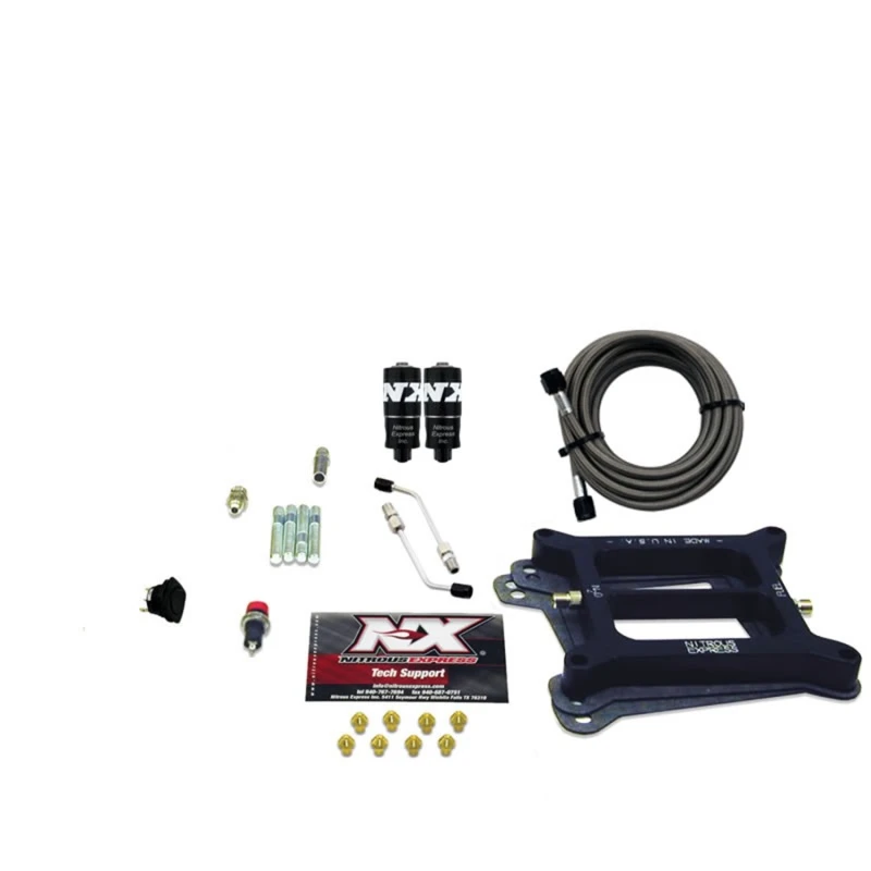 Nitrous Express 4150 Hitman 4-BBL Nitrous Kit (100-200PS) ohne Flasche