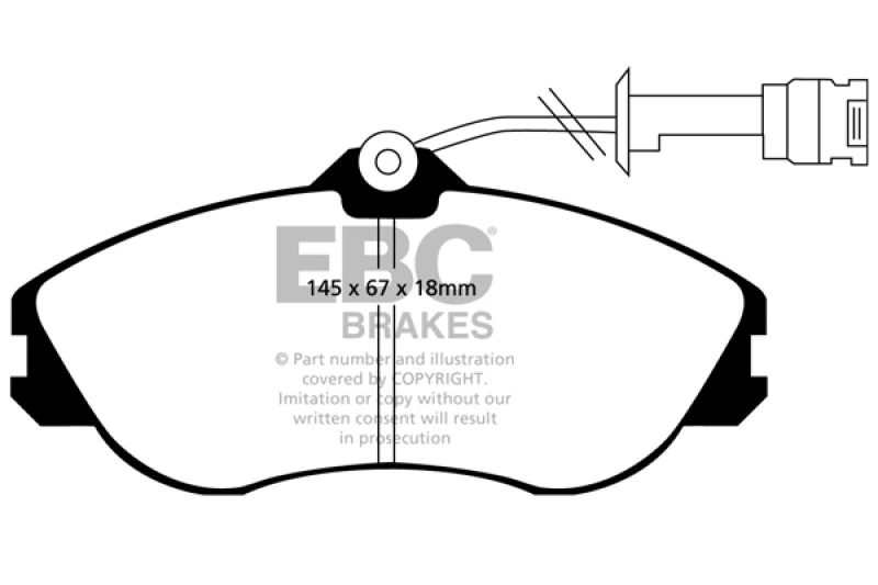 ebc_DP3711C-67931fb32c361 EBC 91-92 Audi 100 Quattro 2.3 (Girling) Yellowstuff Front Brake Pads