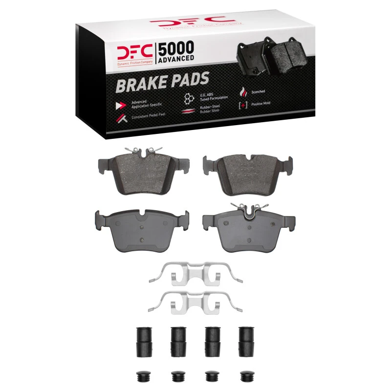DFC 15-23 Mercedes-Benz C300 Sedan Rear 5000 Advanced Ceramic Brake Pads and Hardware Kit