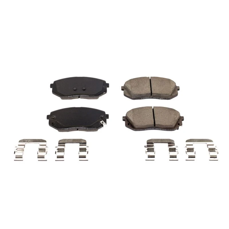 powerstop_17-1826-679454c862650 Power Stop 2018 Hyundai Elantra GT Front Z17 Evolution Ceramic Brake Pads w/Hardware