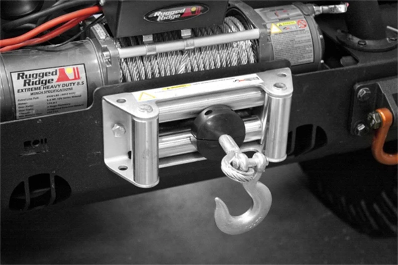 Rugged Ridge Seilstopper für Winde schwarz