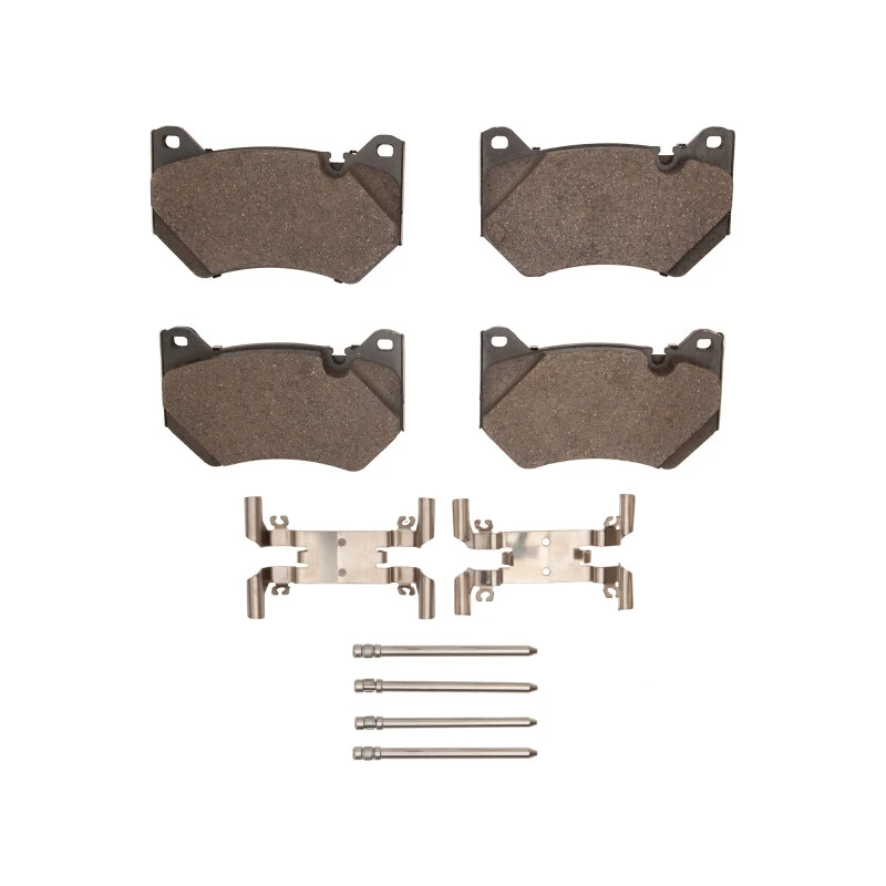 DFC 18-24 Audi Q5 (Mexico) Front 5000 Advanced Low Metallic Brake Pads and Hardware Kit