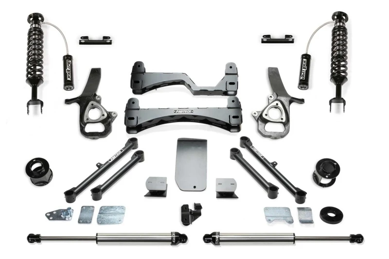 Fabtech 19-21 Ram 1500 4WD 6-Zoll-Perf-System mit Dlss 2,5 Resi C/O & Rr Dl