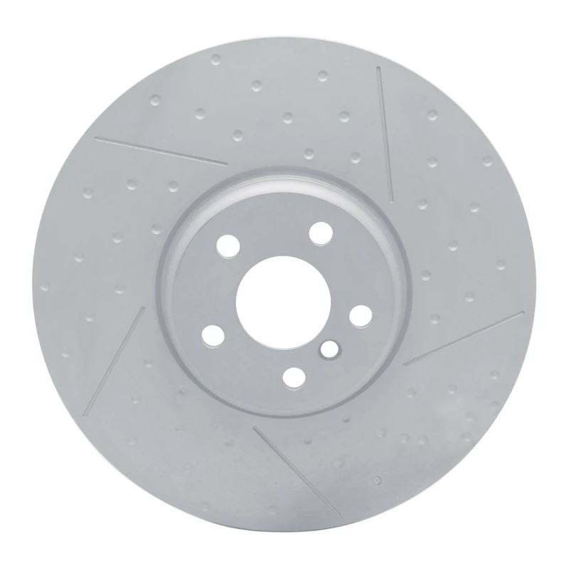 DFC 20-25 BMW M340iX Right Front Hi-Carbon Alloy Geomet Coated Rotor - Dimpled and Slotted