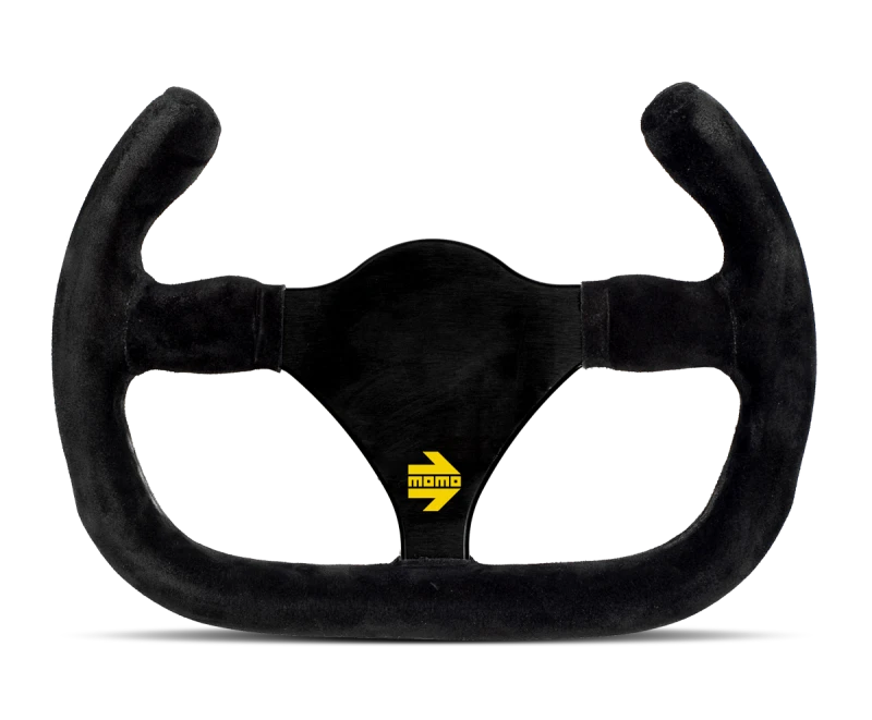 Momo MOD27/C Steering Wheel 270 mm -  Black Suede/Black Spokes