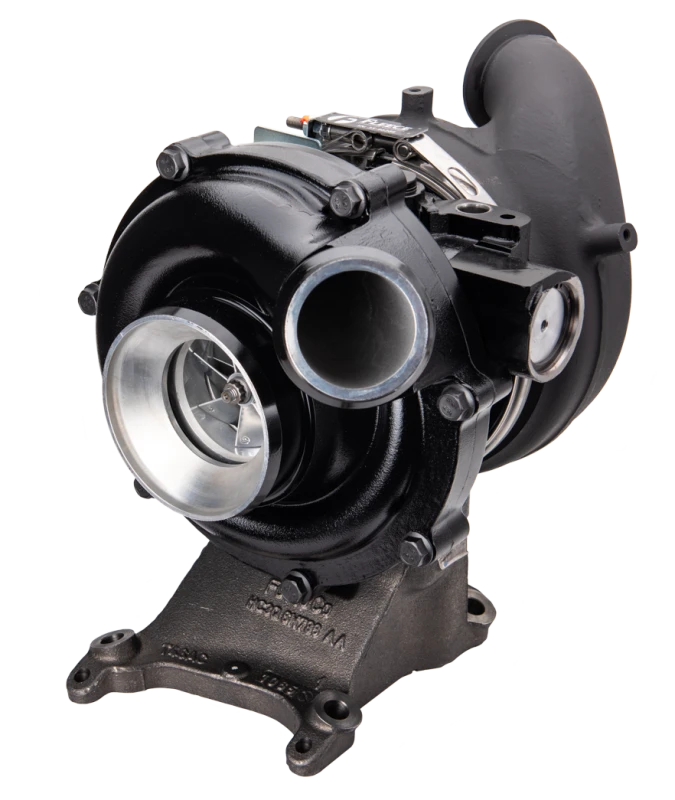 Fleece Performance 15-19 Ford 6.7L Powerstroke 63mm FWM Cheetah Turbo (übersetzt: Fleece Performance 15-19 Ford 6,7L Powerstroke 63mm FWM Cheetah Turbolader)