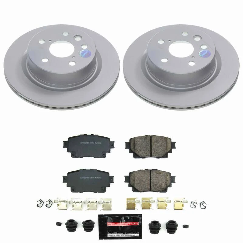 Power Stop 21-25 Lexus IS300 Rear Z23 Coated Brake Kit
