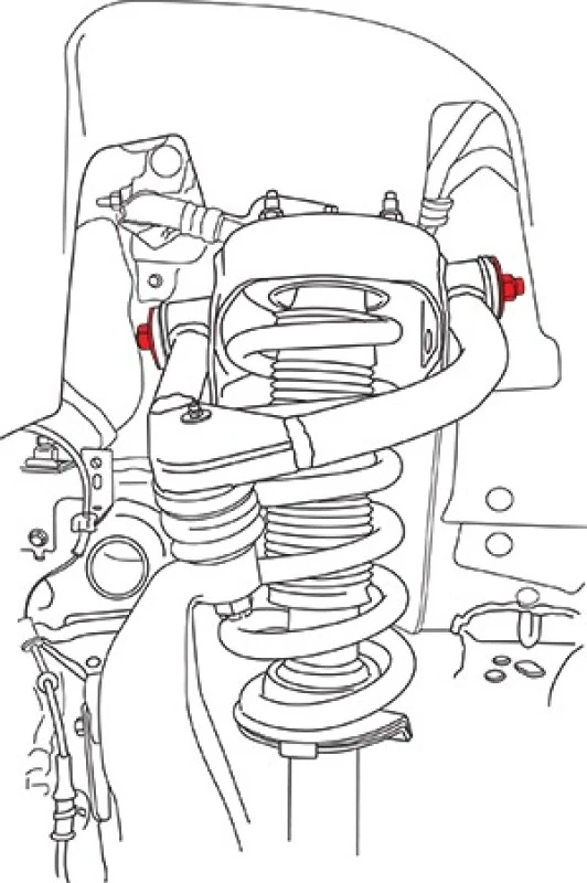 SPC Performance Lenkerarm-Hardware