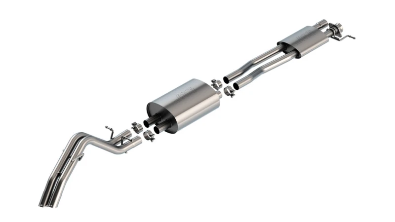 Borla 24-25 Ford Ranger XLT S-type Climber Exhaust w/ Turndown Tips