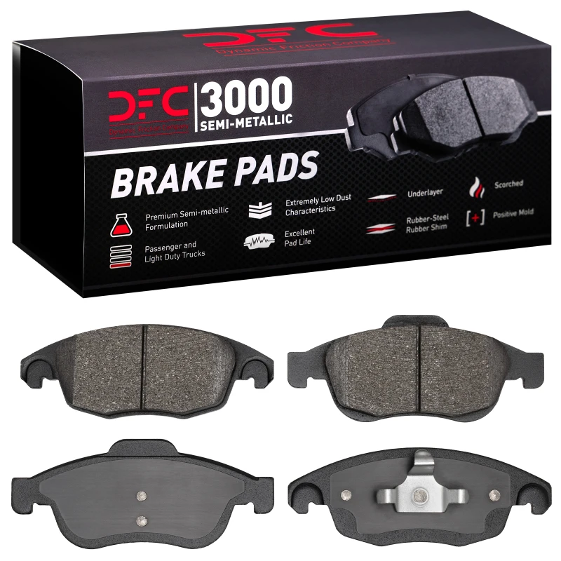 DFC 12-18 Peugeot Partner (Mexico) Front 3000 Semi-Metallic Brake Pads