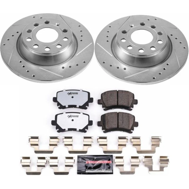 powerstop_K5662-26-67944ca6d083d Power Stop 2013 Audi A3 Rear Z26 Street Warrior Brake Kit