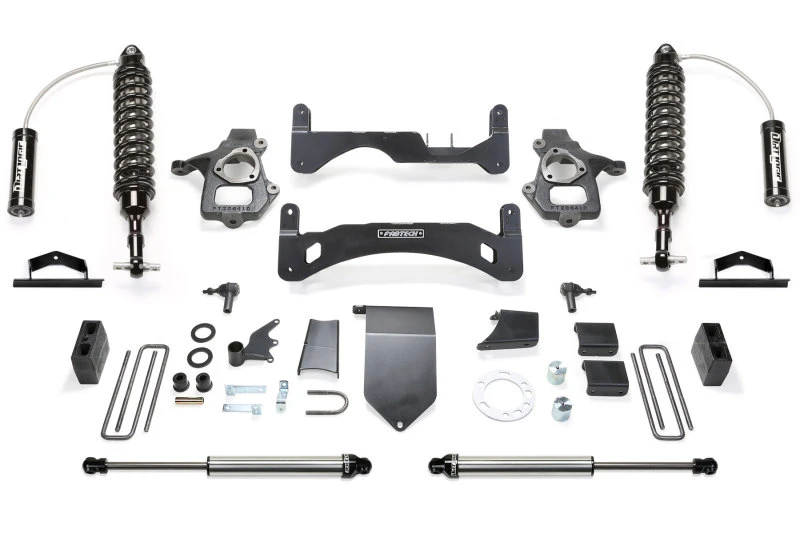 Fabtech 14-18 GM C/K1500 P/U ohne Alu oder Stahl UCA 6-Zoll-Perf-Sys G2 mit DL 2,5 und 2,25