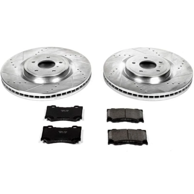 powerstop_K2915-67945ac125bd1 Power Stop 09-13 Infiniti FX50 Front Z23 Evolution Sport Brake Kit