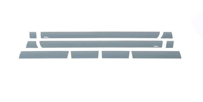 Putco 14-18 Chevy Silv LD Standard Cab - 6,8 Zoll Bett (10 Stück) Schwarzes Platin-Rocker-Panel