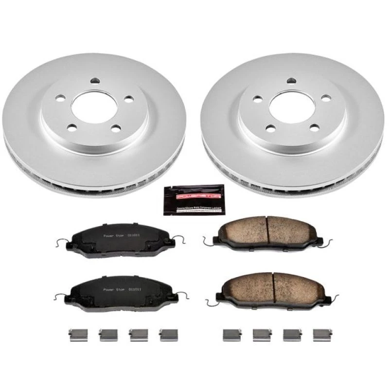 powerstop_CRK1382-679452b19f0b7 Power Stop 05-10 Ford Mustang Front Z17 Evolution Geomet Coated Brake Kit