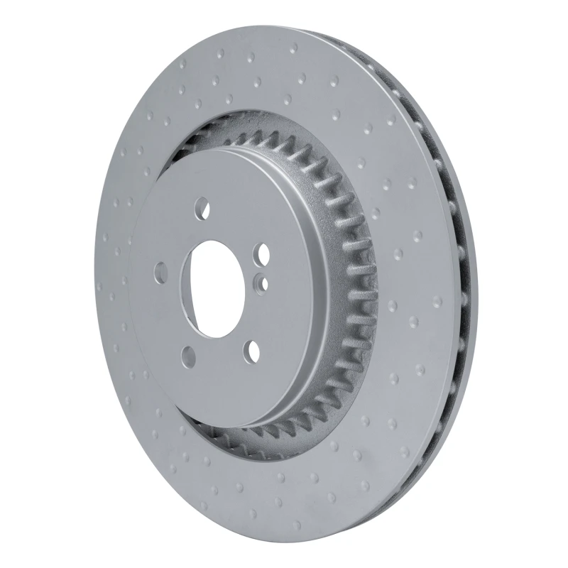 DFC 07-14 Mercedes-Benz S63 AMG Rear Hi-Carbon Alloy Geomet Coated Rotor - Dimpled