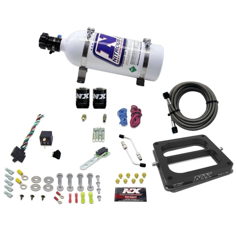 Nitrous Express Dominator/Benzin Nitrous Kit (50-300PS) mit 5lb Flasche