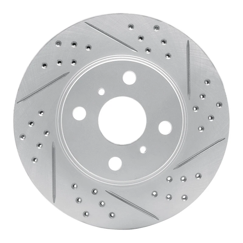 DFC 04-06 Scion Xb Front Right Drilled & Slotted Geoperformance Rotor