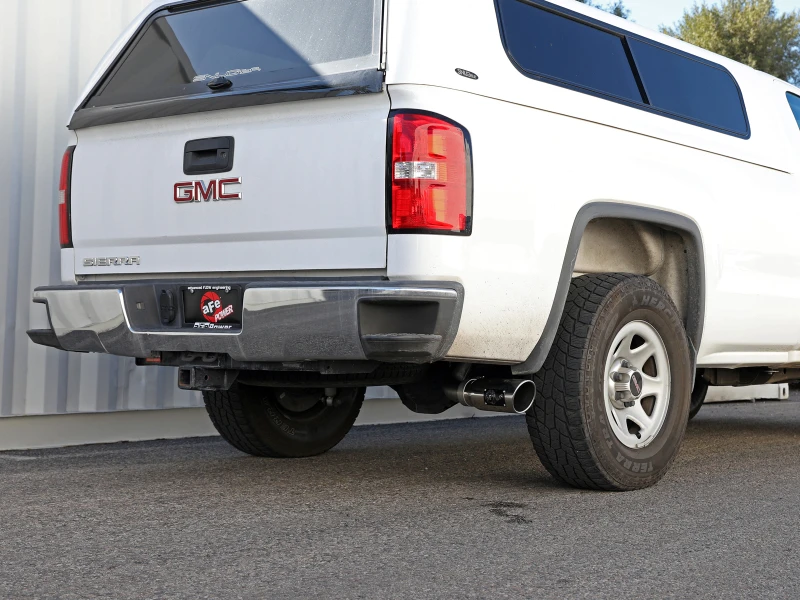 aFe Apollo GT Serie 3 Zoll 409SS GM Silverado/Sierra 1500 09-18 V6-4,3/V8-4,8/5,3L - Poliert