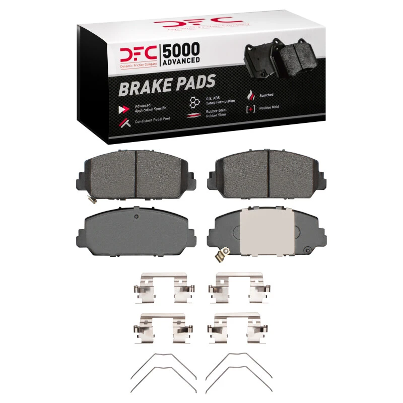 DFC 13-22 Acura RLX Front 5000 Advanced Ceramic Brake Pads and Hardware Kit