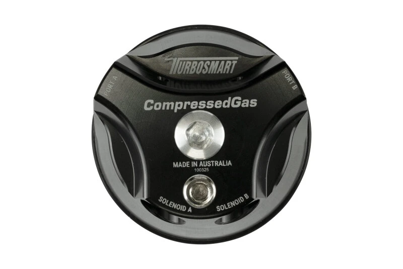 Turbosmart GenV Compressed Gas Solenoid WG45/WG50 Cap - Black