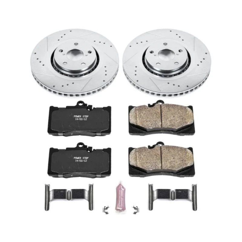 powerstop_K4633-67945cf90a579 Power Stop 07-11 Lexus GS350 Front Z23 Evolution Sport Brake Kit