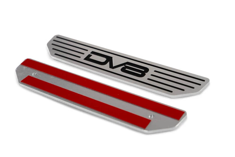 DV8 Offroad Heck-Schwellenplatten für 2018–2020 Jeep Wrangler JL