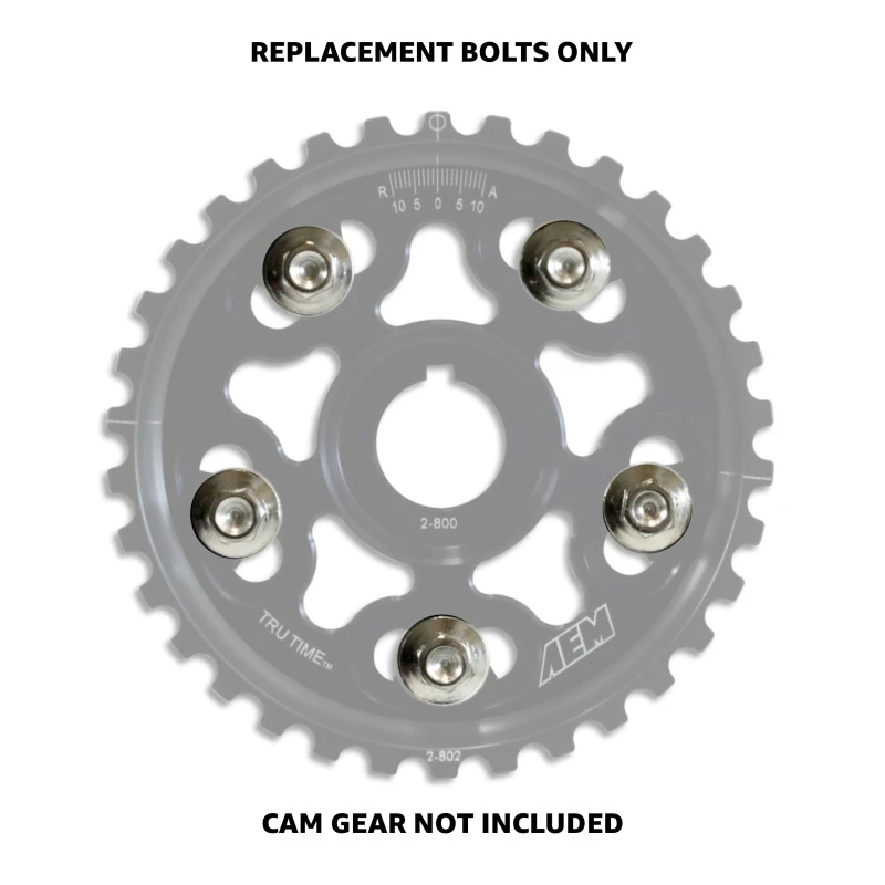 AEM Tru-Time Adjustable Cam Gear Bolts