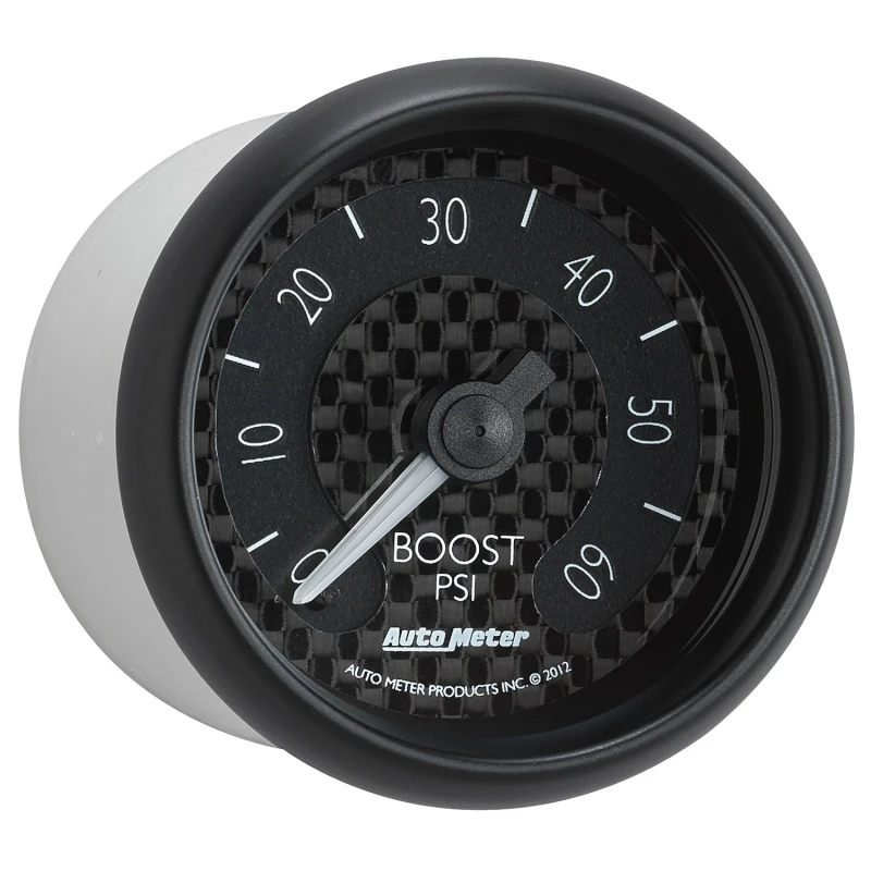 Autometer GT Serie 52mm Mechanischer 0-60 psi Boostdruckmesser