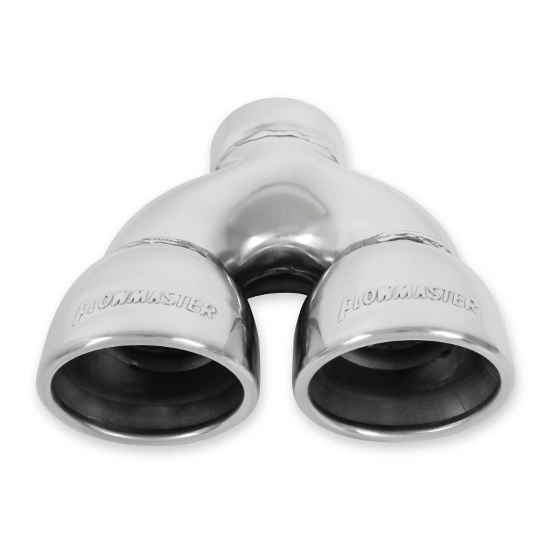 Flowmaster 3.5in. Dual X7.50in.X2.50in. SS Tip Roll