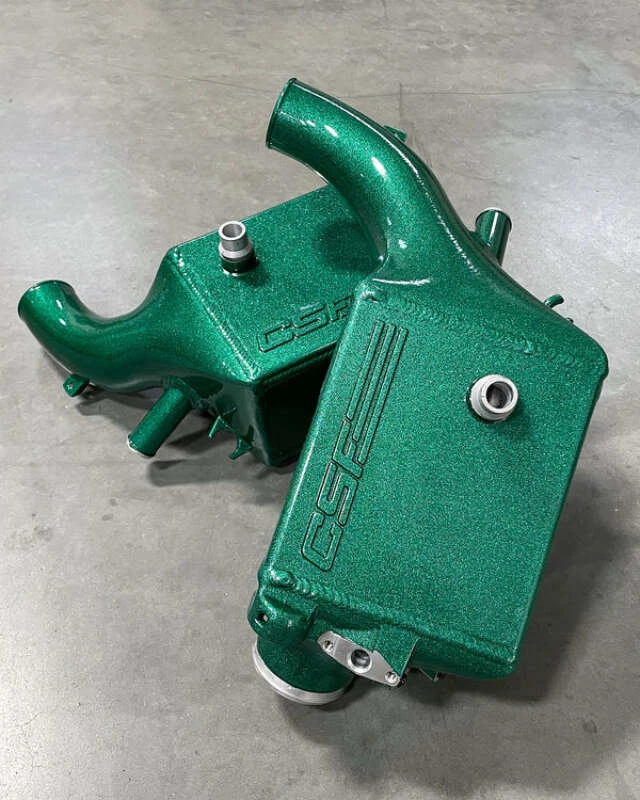 CSF 2025+ BMW G90 M5 / G99 M5 Touring Charge Air Cooler - Isle of Man Green