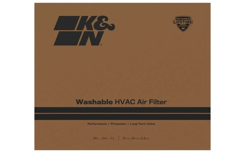 K&N HVAC Filter 20 X 24 X 1 Merv 8