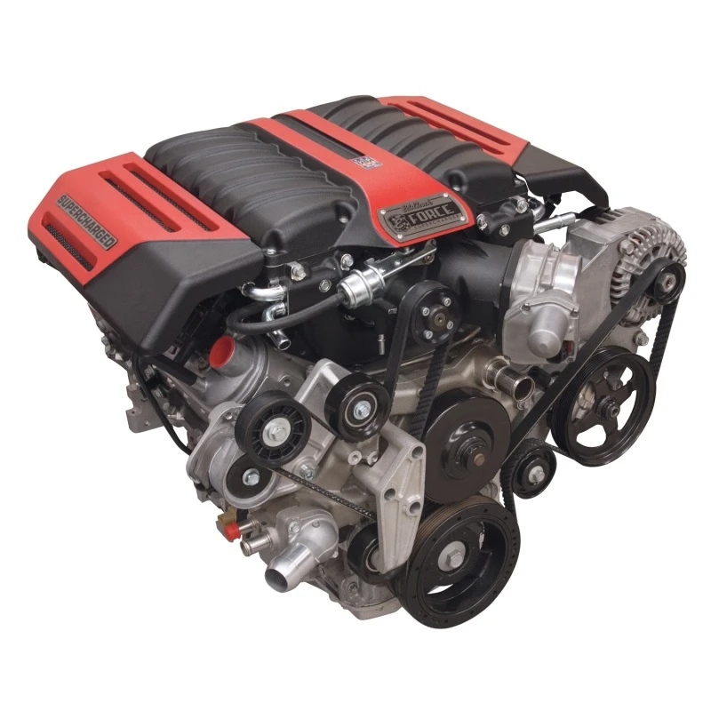 Edelbrock-Deckel- und Spulenschutz-Kit E-Force Kompressor 1597 und 1598 2010-2013 Chevrolet Camaro