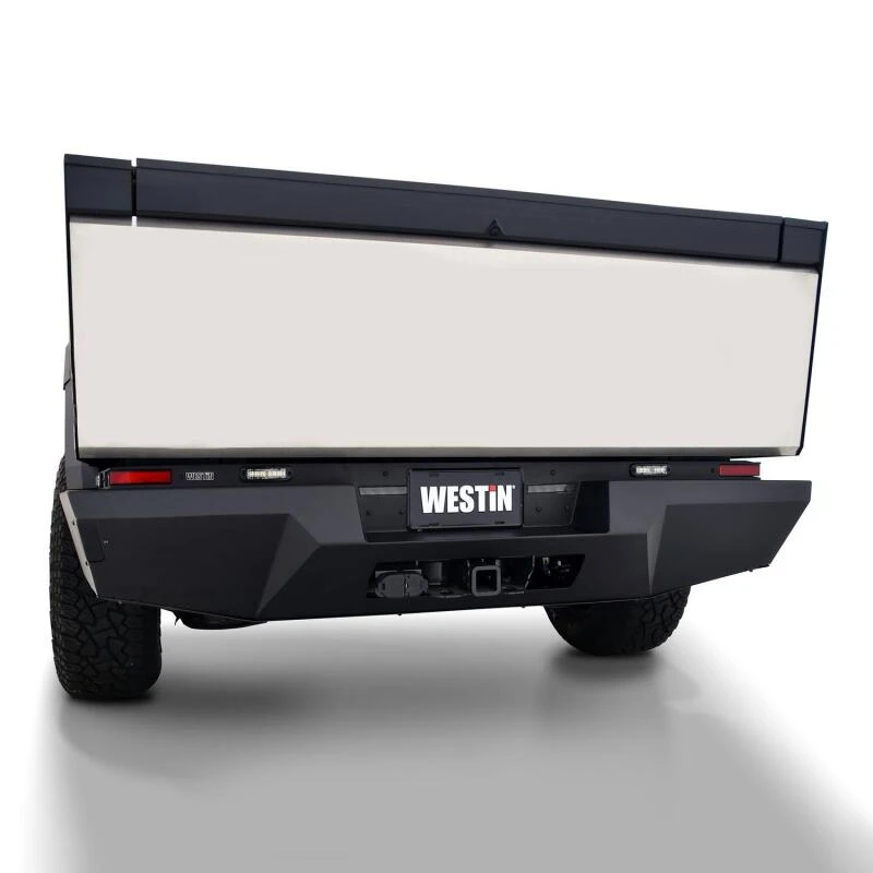 Westin 24-25 Tesla Cybertruck Pro-Series Rear Bumper - Texured Black