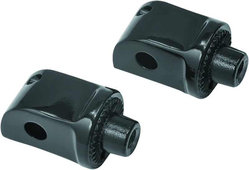 Kuryakyn Splined Adapter for Kawasaki & Yamaha Gloss Black