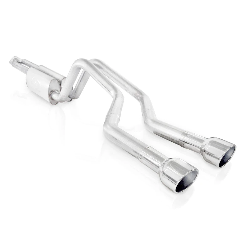 Stainless Works 2006-09 Trailblazer SS 6.0L 2-1/2in S-Rohr Auspuff Y-Rohr Mittlerer Stoßfänger Ausgang