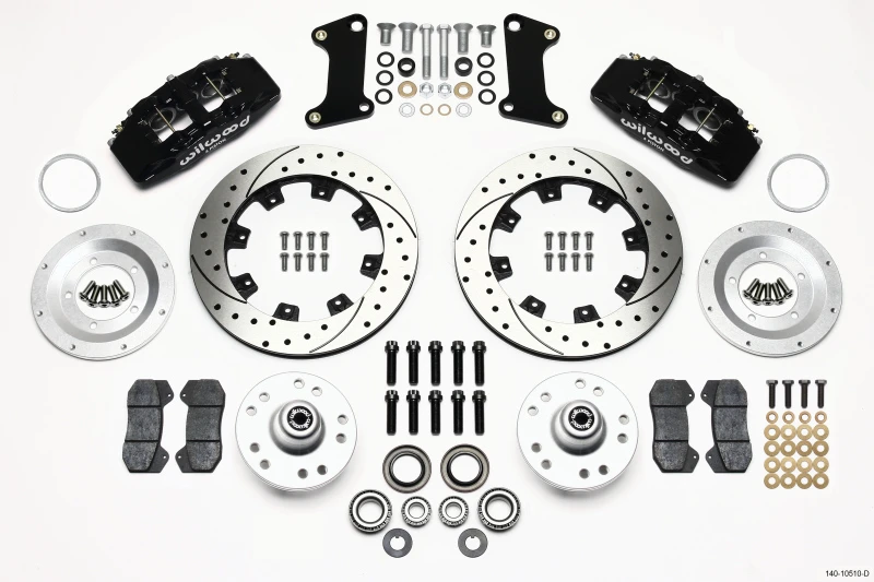 Wilwood Dynapro 6 Vorderradnabe-Kit 12,19 Zoll gebohrt 67-69 Camaro (*Leitungs-Kit erforderlich*)