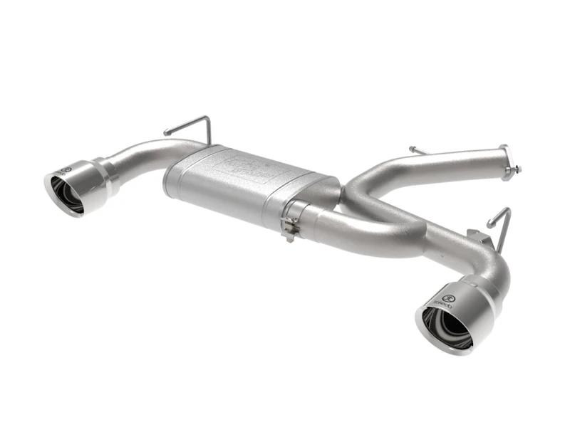aFe Power Axle-Back-Abgasanlage - 19-20 Hyundai Veloster N L4-2.0L (t) mit polierten Endrohren