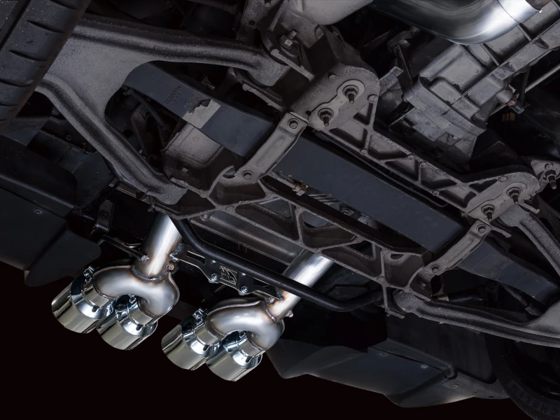 AWE Tuning C6 Chevrolet Corvette Z06/ZR1 Track Edition Axle-back Exhaust w/ Chrome Silver Tips