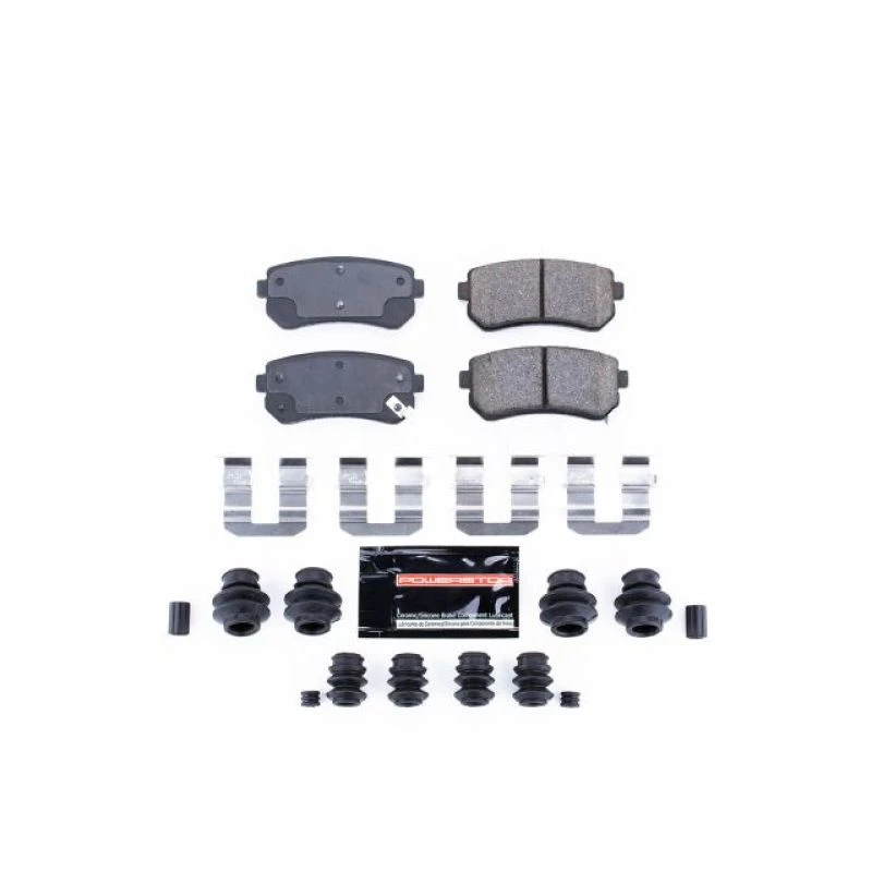 powerstop_Z23-1157-67944e74729b9 Power Stop 06-08 Hyundai Accent Rear Z23 Evolution Sport Brake Pads w/Hardware