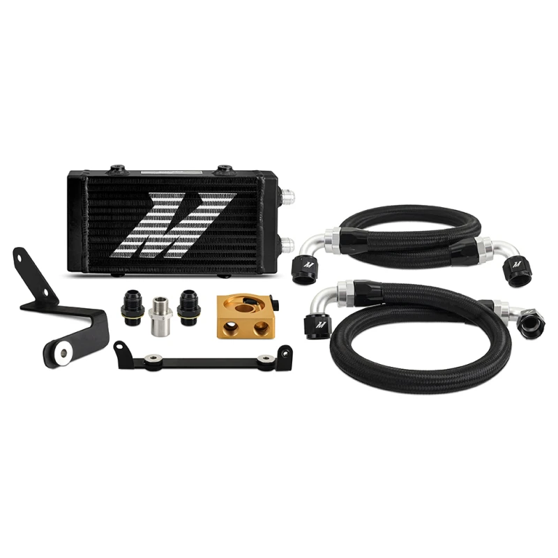 Mishimoto 2023+ Toyota GR Corolla Öl-Kühler-Kit - Thermostatisch - Schwarz