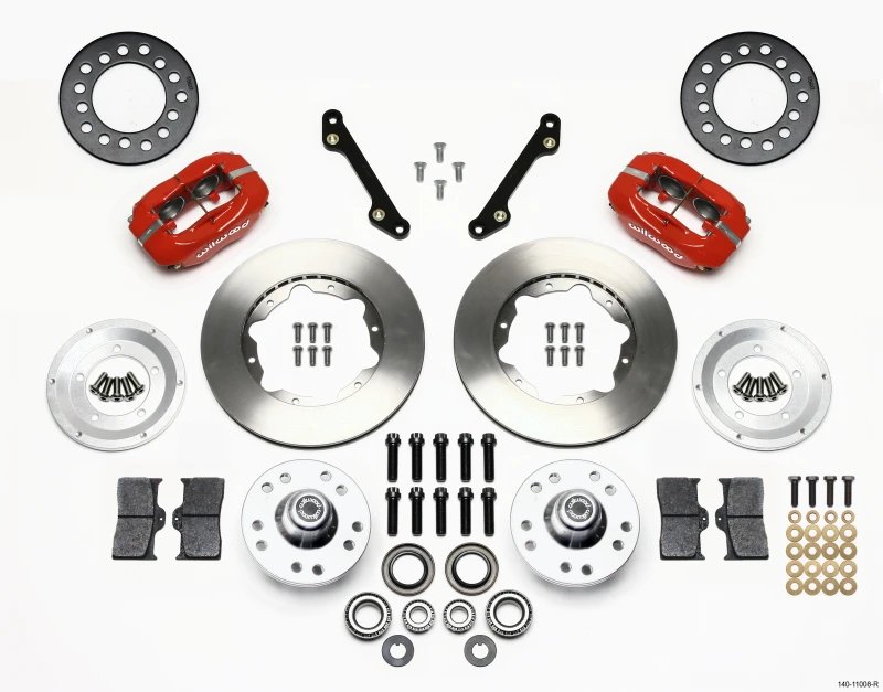 Wilwood Forged Dynalite Front-Kit 11,00 Zoll Rot 79-81 Camaro
