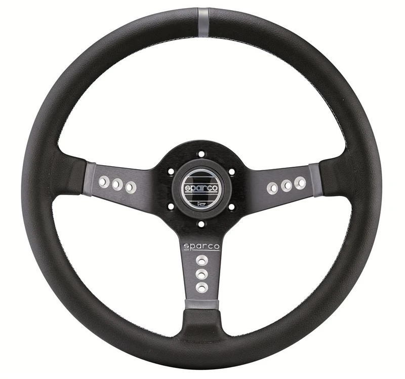 Sparco Strwhl L777 Leather Black