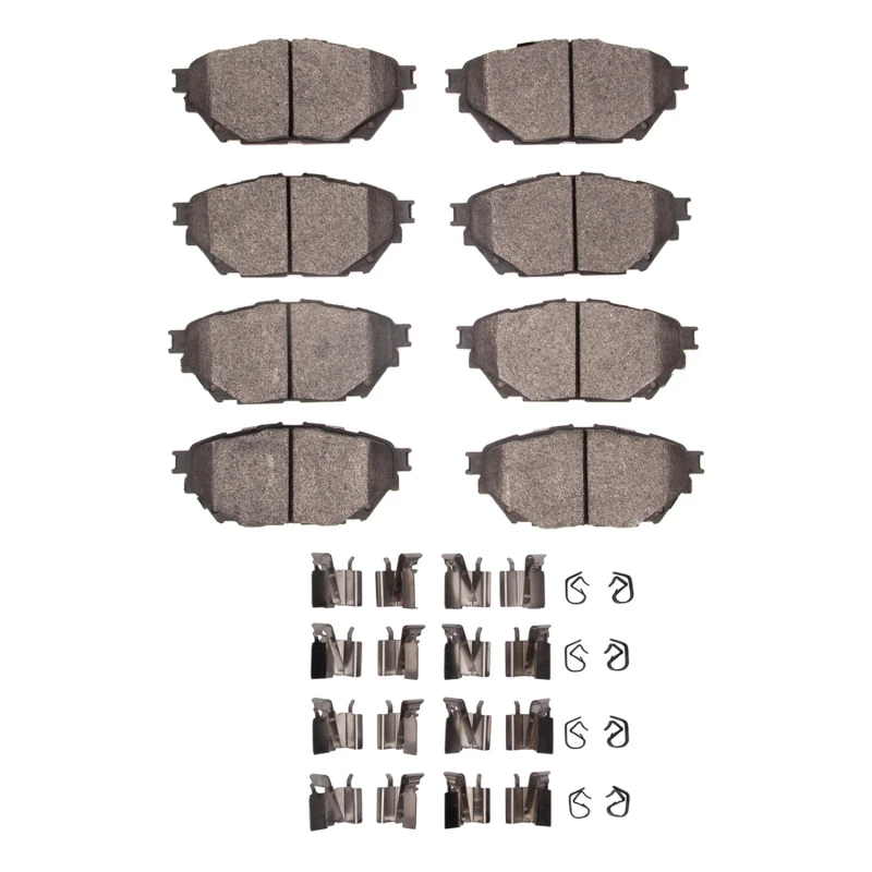 DFC 12-20 Freightliner FL360 (Mexico) Front/Rear Heavy Duty Pads and Hardware Kit