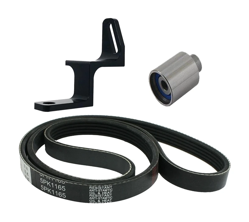 Torque Solution Reversed Intake Manifold Alternator Relocation Bracket Kit